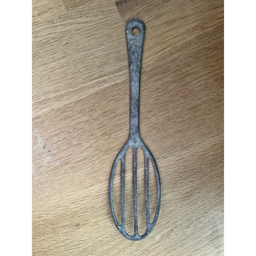 Aluminum Batter Beater Kitchen Ware Made in Germany Antique Prim Farm Farmhouse